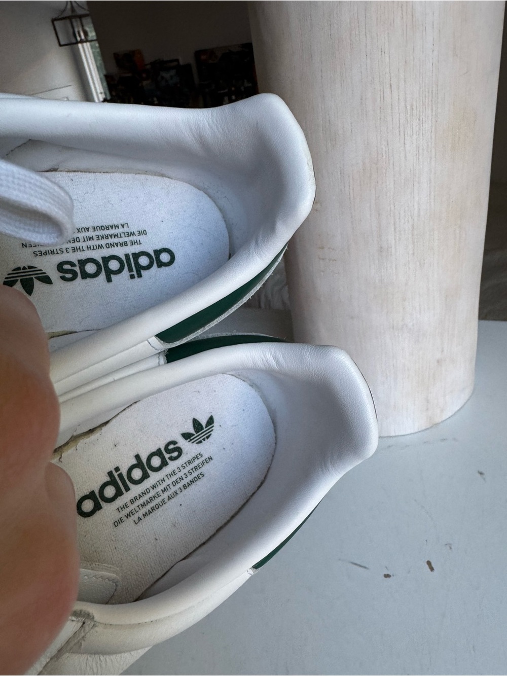 Adidas Samba OG White Green Gum Sneakers Size 11 - Picture 5 of 11